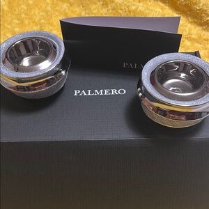 Palmero Rippled Silver Collection - Flucta Tea Light Holder